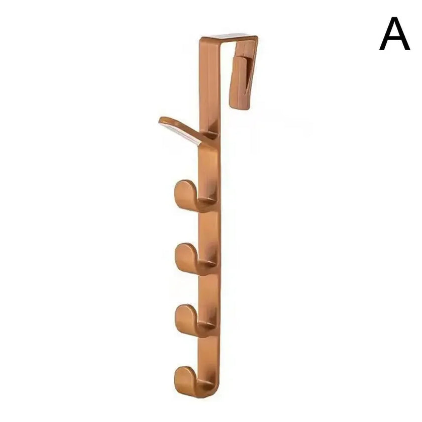 Door Multifunction Clothing Towel Bag Hook Home Hats Storage Hooks Holder Organization I7U9