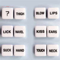 Exotic Dice Love Positions Humour Game Toy Novelty Party Gift Craps Pipe Adults Sex Toys For Couple Noctilucent Games Party Club
