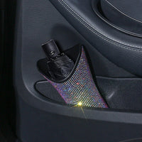 Bling Diamond Car Umbrella Storage Box Multifunctional Organizer Barrel Auto Folding Hanging Water Bottles Rack Umbrella Bucket