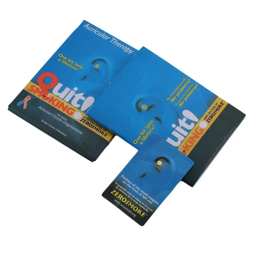 Magnet Auricular Quit Smoking Acupressure Patch Stop Smoking Anti Smoke Patch