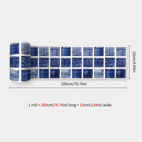 10X200cm Long Strip Wall Stickers Floor Kitchen Bathroom Living Room Skirting Line Wall Decor Waterproof Peel & Stick Wallpaper