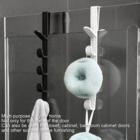 Door Hanger Wall Organizer Hook Bedroom Clothing Hook Holder Coat Hat Bag Rack Bathroom Kitchen Home Storage Organization
