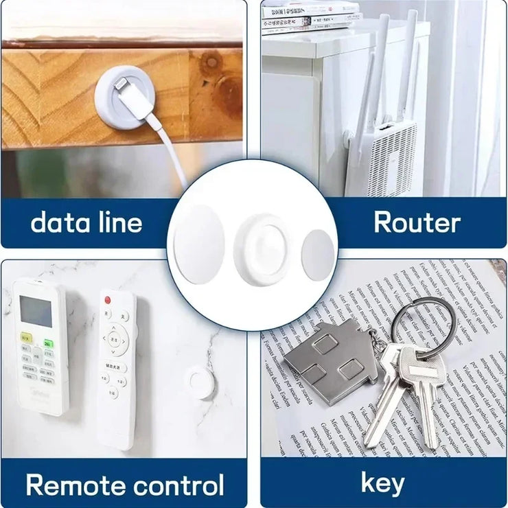 Strong Magnetic Hook Wall-mounted Anti-lost Magnet Refrigerator Storage Rack Home and Organization Wall Holder Hooks Garden