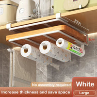 Cabinet Basket Storage Shelf Cutting Board Rack Kitchen Closet Rack