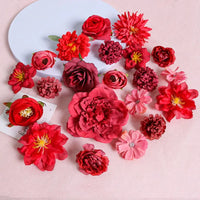 Wedding Decoration Fake Flowers Home Decor DIY Bouquet Craft Garlands Scrapbook Gift Accessories