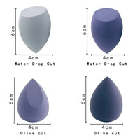 Wet Combined Beauty Cosmetic Ball Foundation Powder Puff Bevel Cut Make