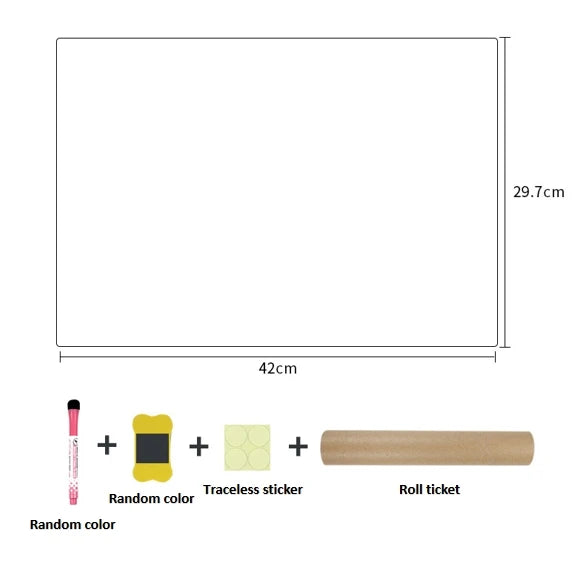 A3 Weekly Planner Whiteboard Memo Message Board