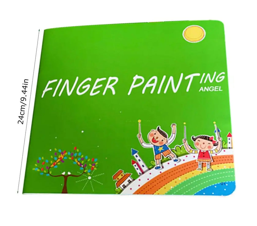 Toxic Finger Ink Pads Kindergarten DIY Art Painting Supplies
