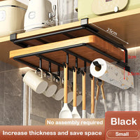 Cabinet Basket Storage Shelf Cutting Board Rack Kitchen Closet Rack