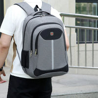 Backpack Men Bag Lightweight Nylon Fabric Travel Backpack School Bag Large Capacity Men'