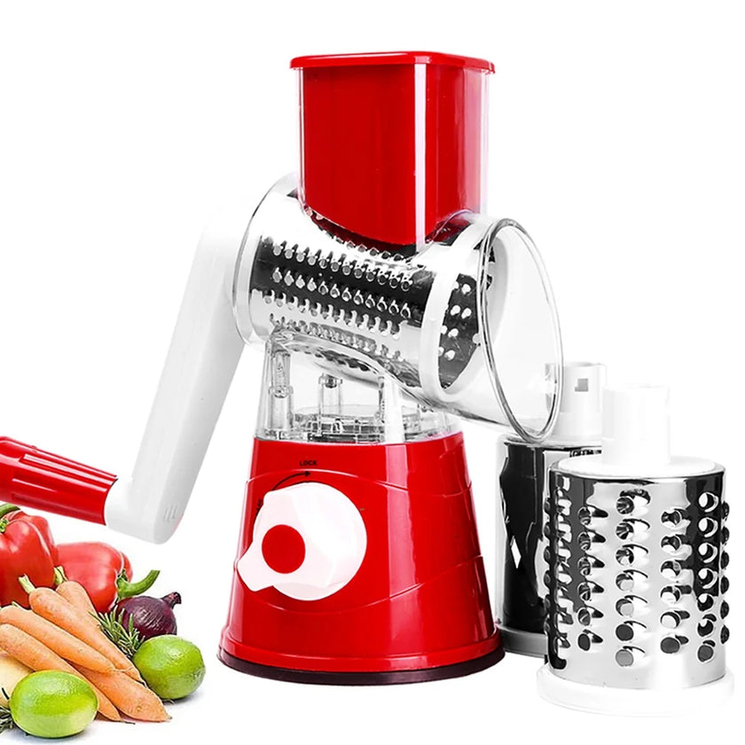 Manual Vegetable Cutter Slicer Multifunctional Round Mandoline Slicer Potato Cheese Kitchen Gadgets Kitchen Accessories