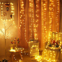 LED String Light Outdoor 10M Ball Chain Light Garland Lamp Bulb Fairy Light Party Home Wedding Garden Christmas Decoration