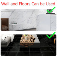 Adhesive Waterproof Marble PVC Floor Sticker Bathroom living room Renovation Decals Wall Ground Decor