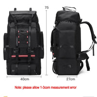 Outdoor Travel Shoulder Hiking Trekking Trip Luggage Tactical Bags Mountaineering