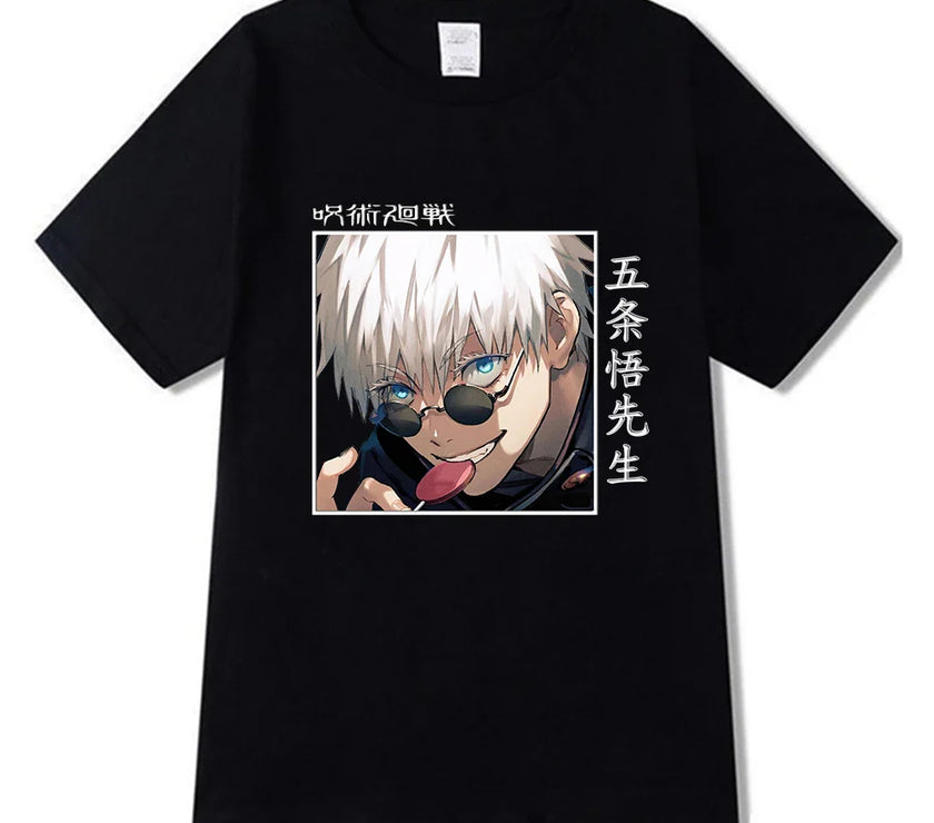 Shirt Male Tshirt Casual Japanese Anime Cartoon Graphic Female