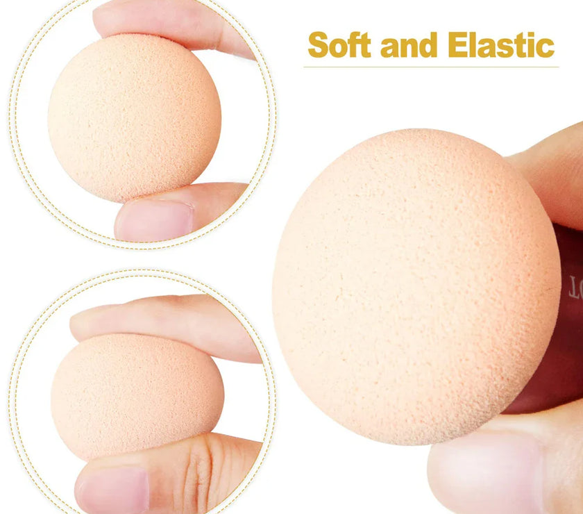 powder cosmetic puffnumber