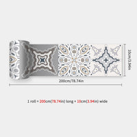 10X200cm Long Strip Wall Stickers Floor Kitchen Bathroom Living Room Skirting Line Wall Decor Waterproof Peel & Stick Wallpaper