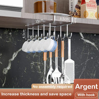 Cabinet Basket Storage Shelf Cutting Board Rack Kitchen Closet Rack