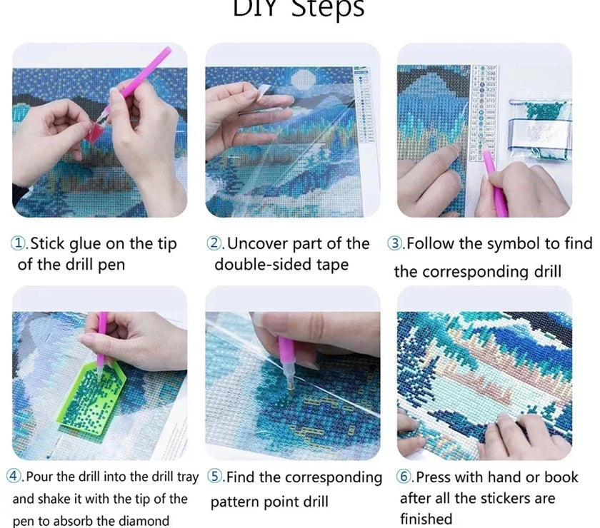 5D DIY Diamond Painting Cat Lion Tiger Toilet Reading Newspapers Diamond Mosaic Funny Bathroom Animal Embroidery Art Decoration