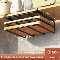 Cabinet Basket Storage Shelf Cutting Board Rack Kitchen Closet Rack