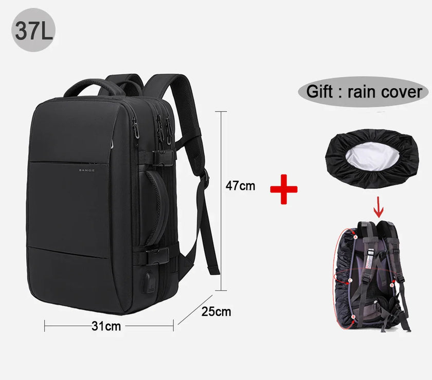 Laptop Backpack Man Large Capacity Hiking Travel Bag Male Backpacks Women