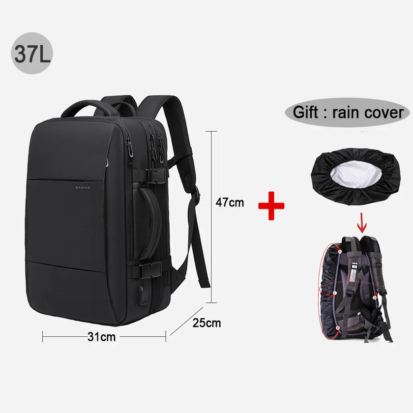 Laptop Backpack Man Large Capacity Hiking Travel Bag Male Backpacks Women