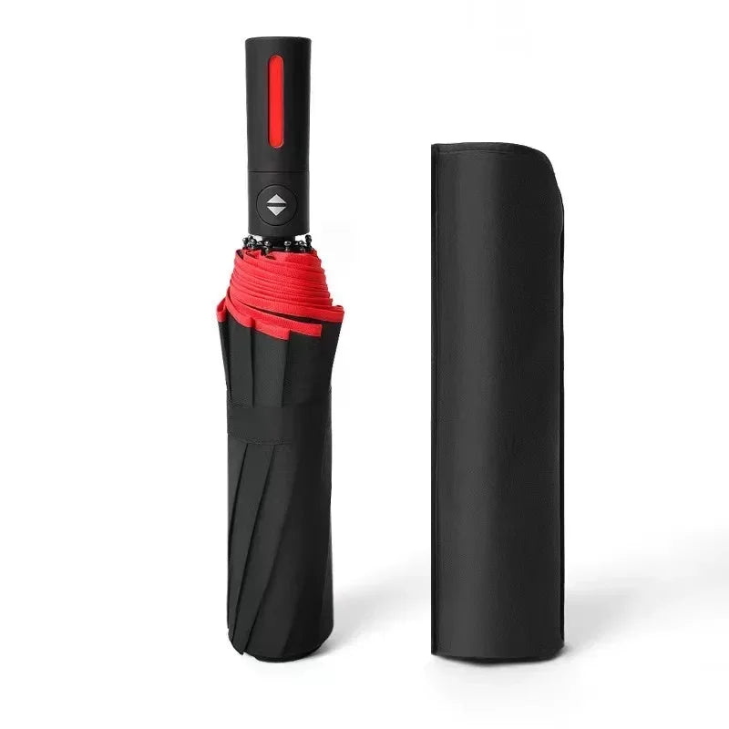 car automatic folding windproof sunshade umbrella