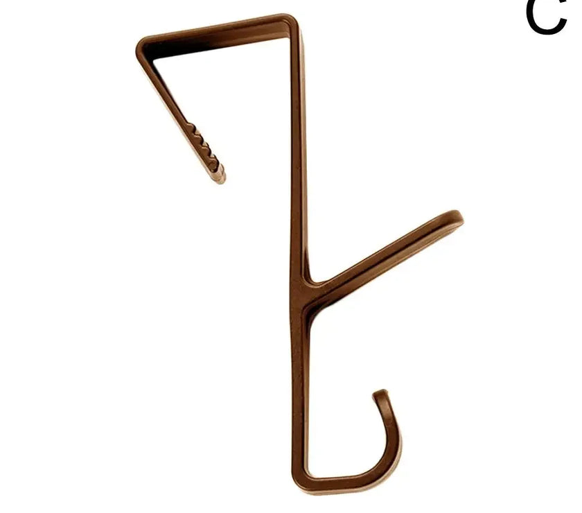 Door Multifunction Clothing Towel Bag Hook Home Hats Storage Hooks Holder Organization I7U9