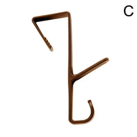 Door Multifunction Clothing Towel Bag Hook Home Hats Storage Hooks Holder Organization I7U9