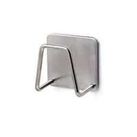 Adhesive Sink Drain Racks Stainless Steel Sink Wall Storage Racks Hooks