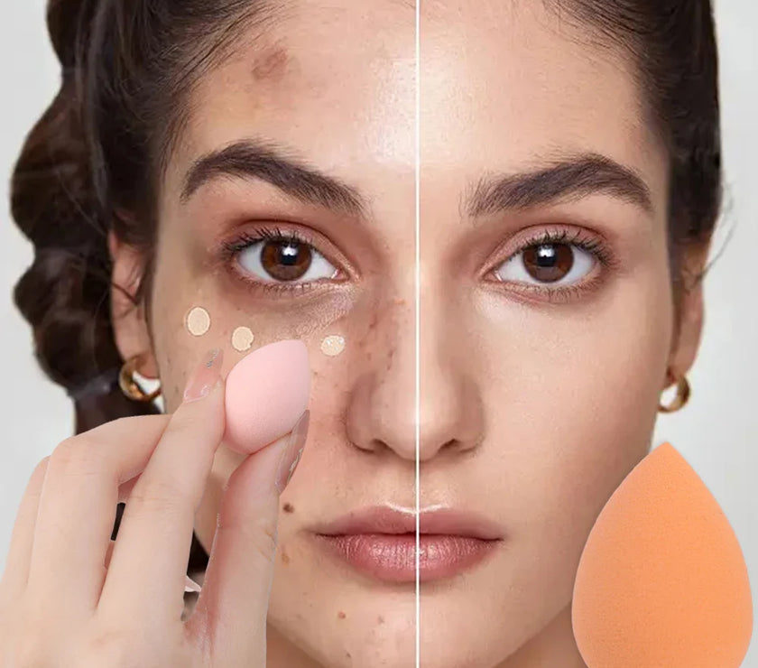 Face Puff Professional Beauty Sponge Powder Eggs
