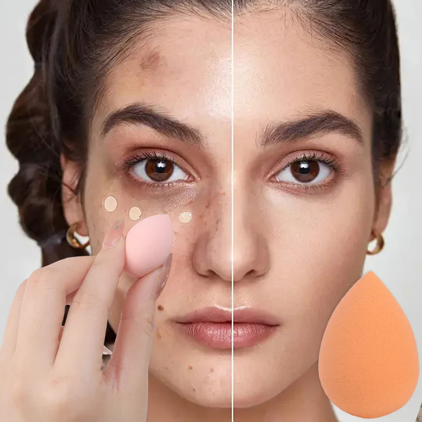 Face Puff Professional Beauty Sponge Powder Eggs