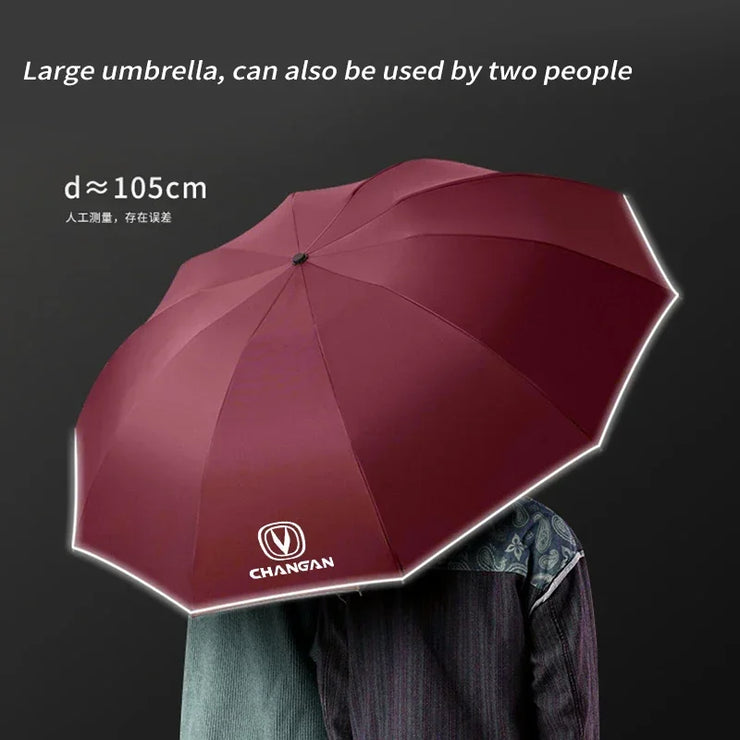 CS85 Aslvin CS75 CS95 CS70 Raeton CS55 Car Fully Automatic Reflective Umbrella Folding Sunshade Accessories