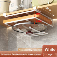 Cabinet Basket Storage Shelf Cutting Board Rack Kitchen Closet Rack