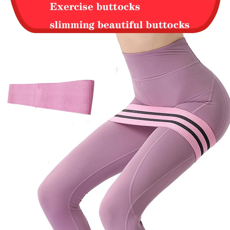 Squat Yoga Resistance Band Cotton Beautiful Hip Circle Exaggerates Hips Circle Squat Training Ring Elastic Band Tension