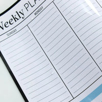A3 Weekly Planner Whiteboard Memo Message Board
