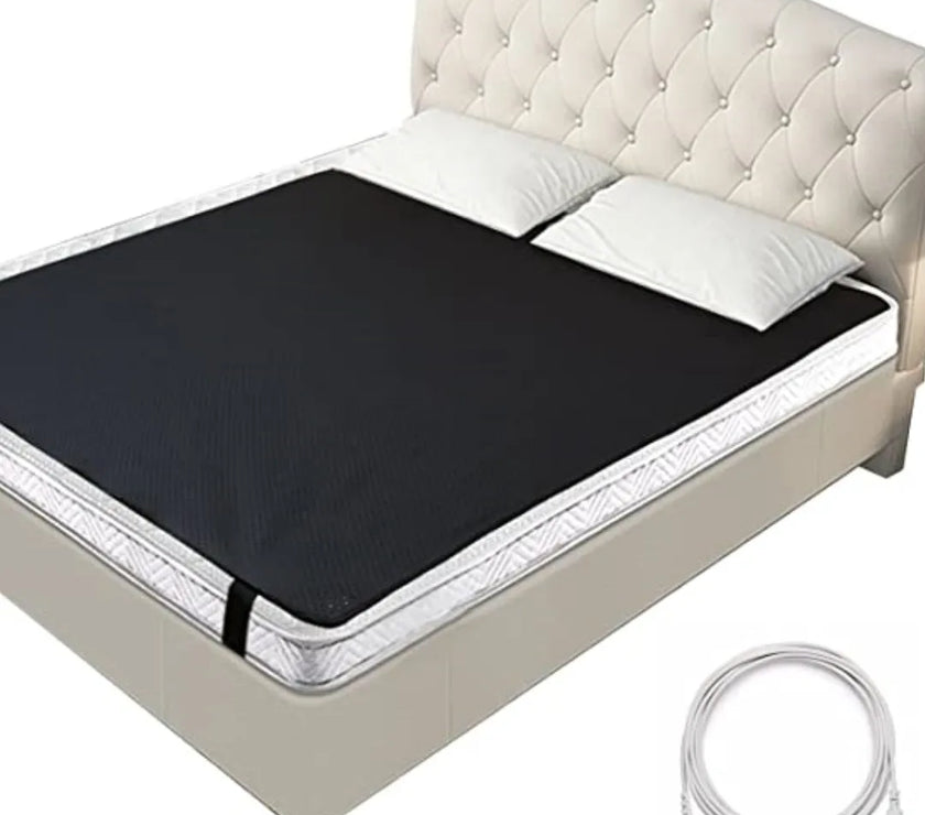 Grounding pillow case Conductive Leather Earthing mattress sleep mat