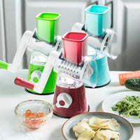 Manual Vegetable Cutter Slicer Multifunctional Round Mandoline Slicer Potato Cheese Kitchen Gadgets Kitchen Accessories