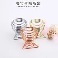 Makeup Sponge Holders Puff Display Stand Gourd Shape Sponge Puff Blender Drying Holder Bracket Make
