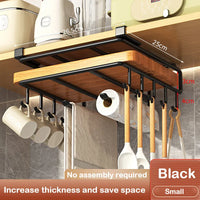 Cabinet Basket Storage Shelf Cutting Board Rack Kitchen Closet Rack