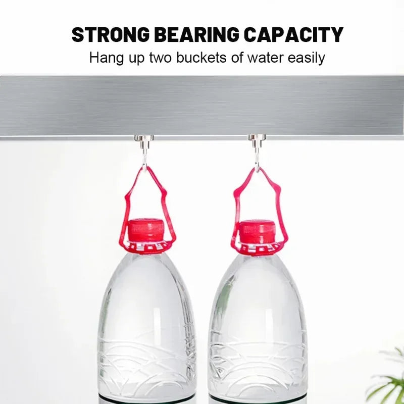 keys wall-mounted home kitchen bathroom storage magnetic hooks keys coat hanger organization