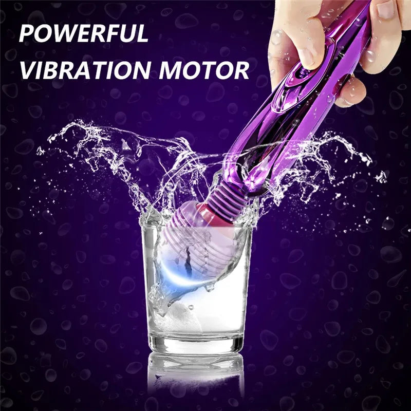 Powerful Svibration Motor Dildos Vibrator Silicone Clitoris Stimulator Wand