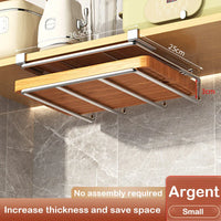 Cabinet Basket Storage Shelf Cutting Board Rack Kitchen Closet Rack