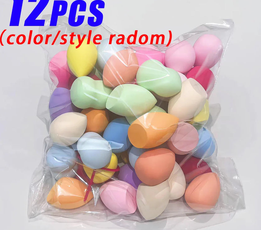 Face Puff Professional Beauty Sponge Powder Eggs