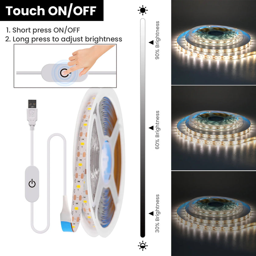 5v led stripcolor temp(
