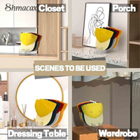 7-Holes Baseball Cap Display Rack Durable Clear Acrylic Hat Holder For Home Closet Storage Organization Decoration