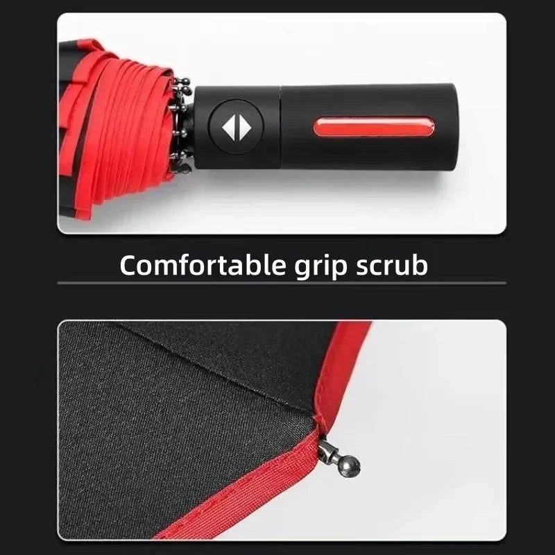car automatic folding windproof sunshade umbrella