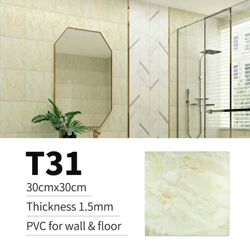 -adhesive bathroom decals