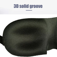 3D Sleep Mask Sleeping Stereo Cotton Blindfold Men and Women Air Travel Sleep Eye Cover Eyes Patches for Eyes Rest Health Care