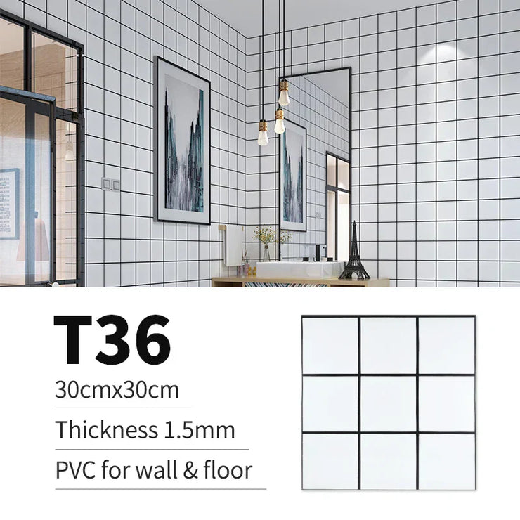 -adhesive bathroom decals